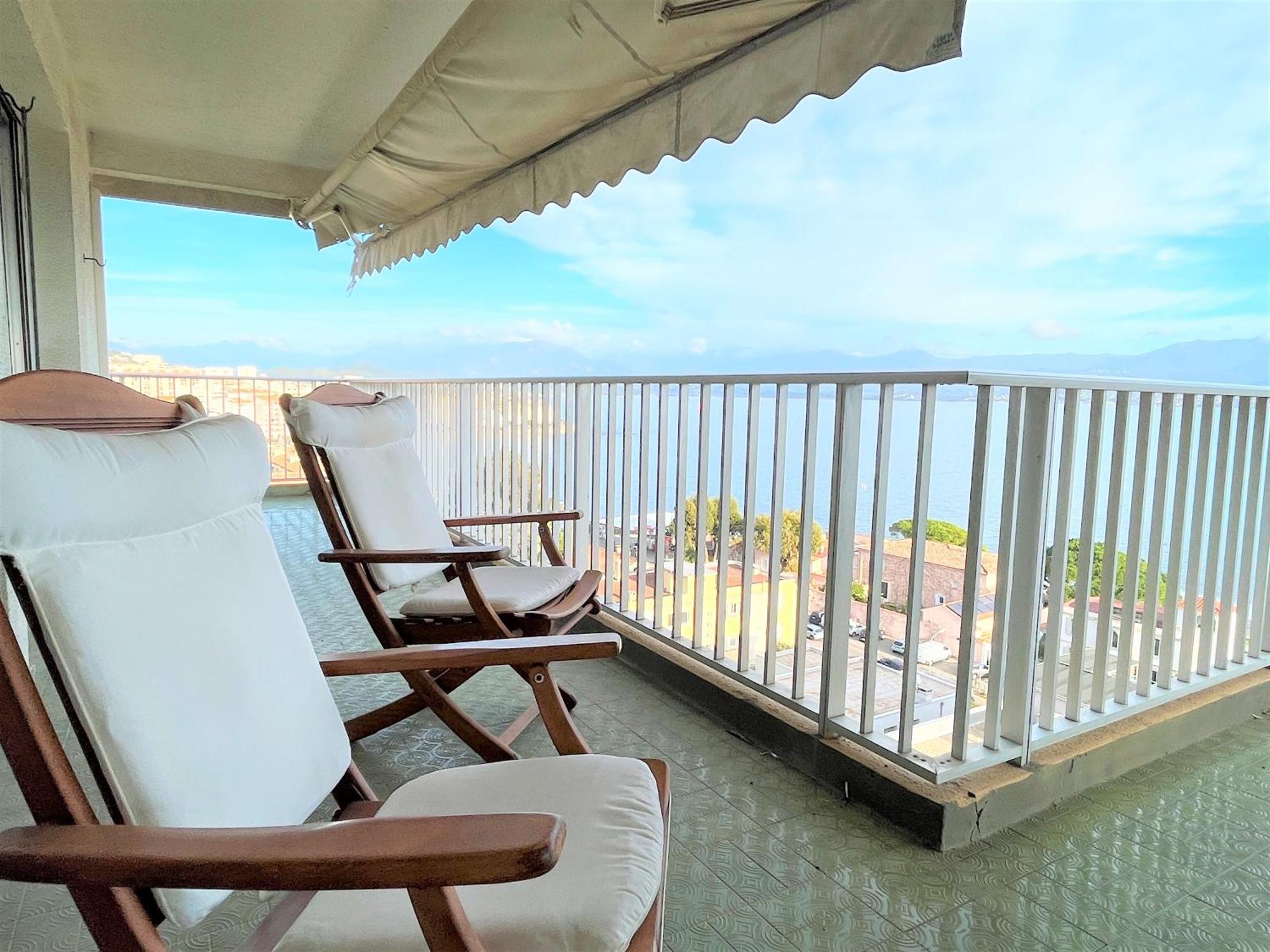 Appartement Vue Mer Carmino Ajaccio Аяччо Экстерьер фото